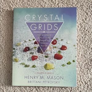 Crystal Grids Book with Colorful Cover